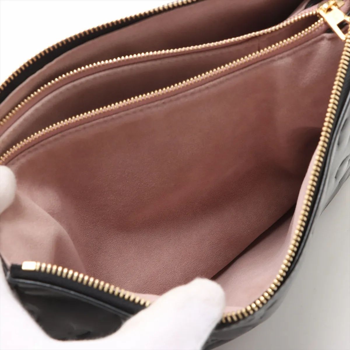 Louis Vuitton Coussin NM PM, Embossed Monogram Black