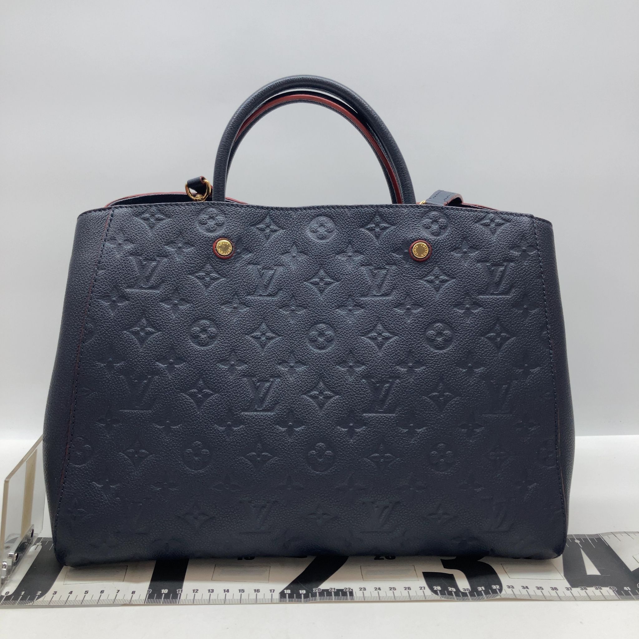 Louis Vuitton Montaigne MM, Empreinte Marine Rouge