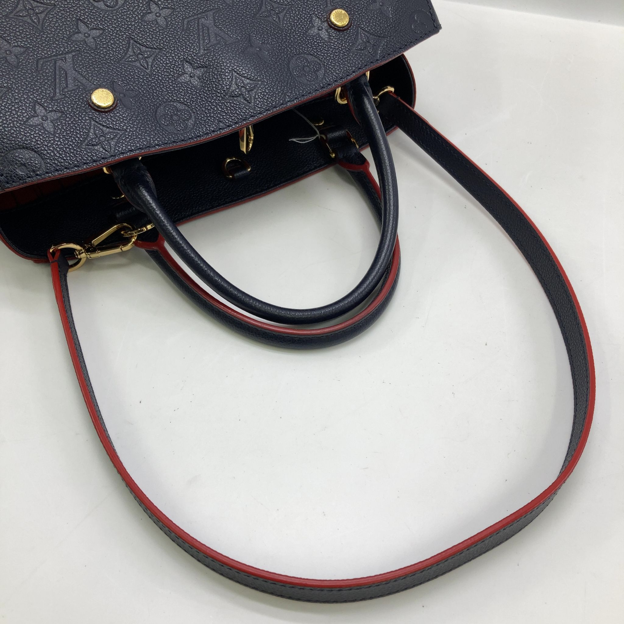 Louis Vuitton Montaigne MM, Empreinte Marine Rouge