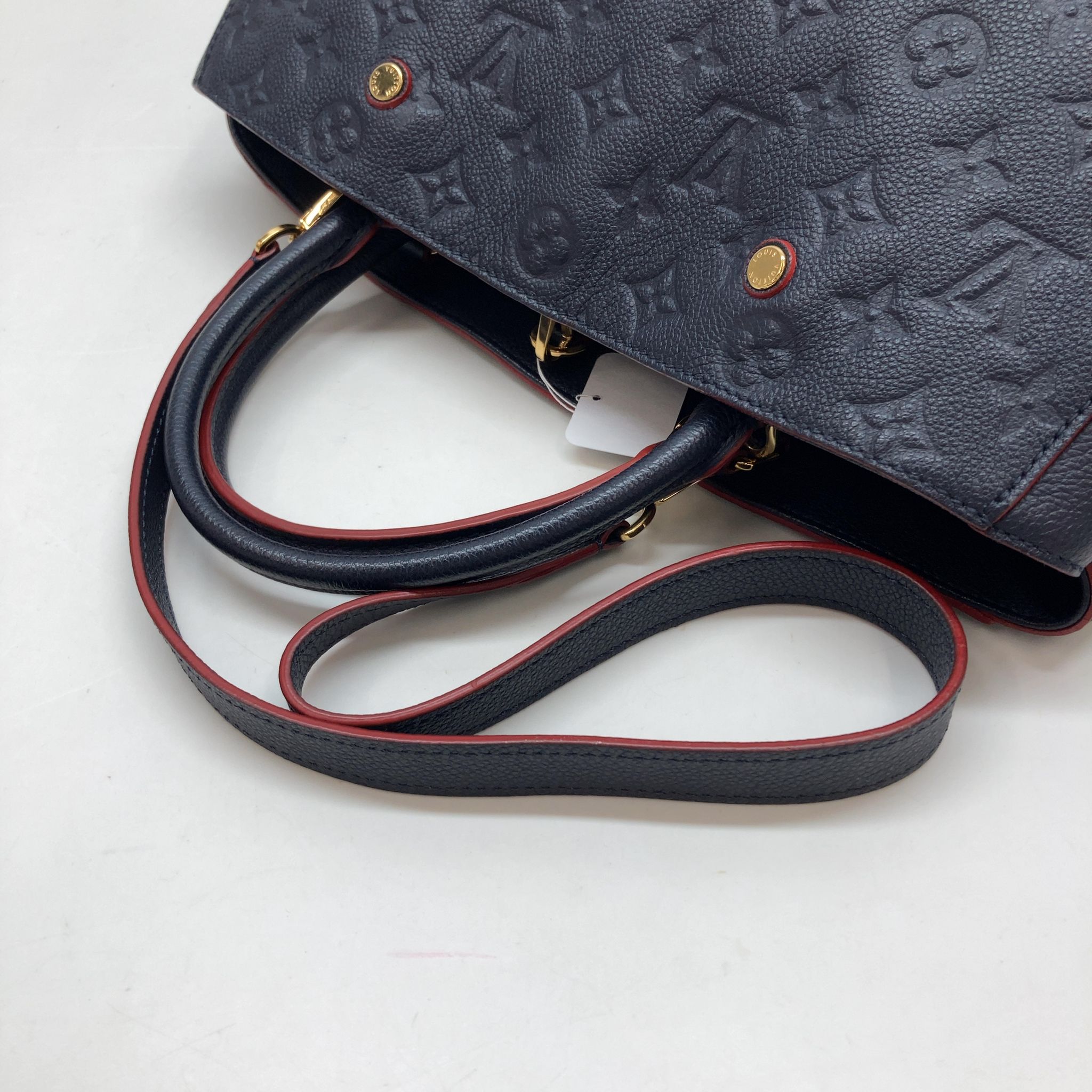 Louis Vuitton Montaigne MM, Empreinte Marine Rouge