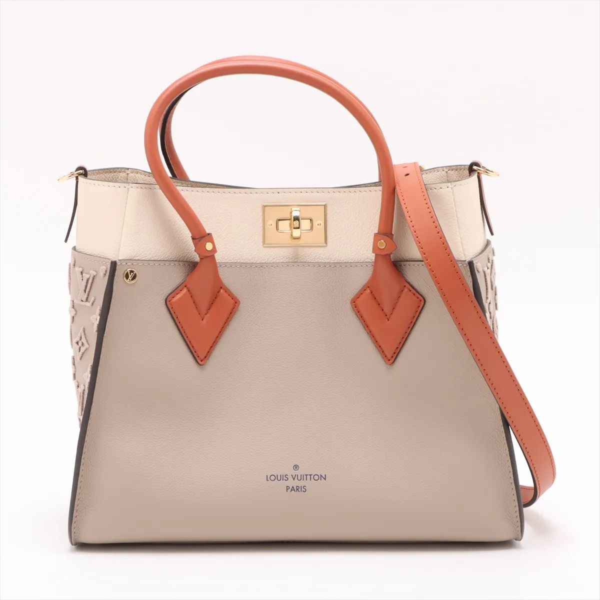 Louis Vuitton On My Side MM, Calf Leather
