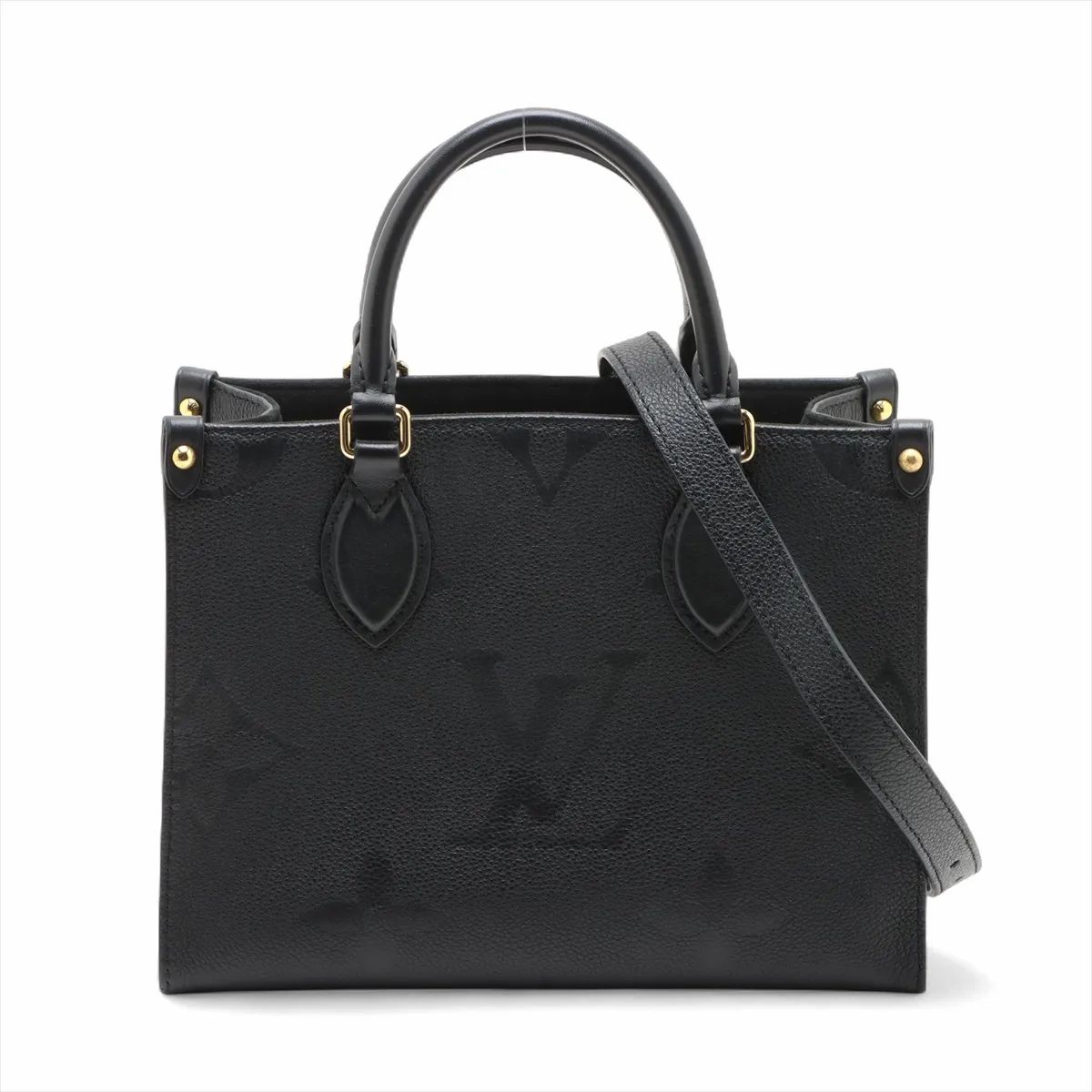 Louis Vuitton OnTheGo PM, Empreinte Giant Black
