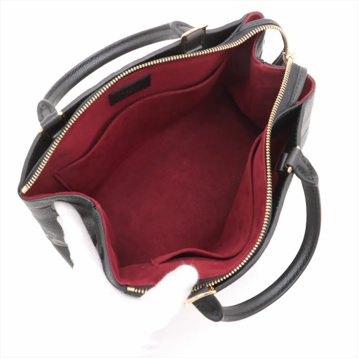 Louis Vuitton Petit Palais in Monogram Empreinte Leather Nior