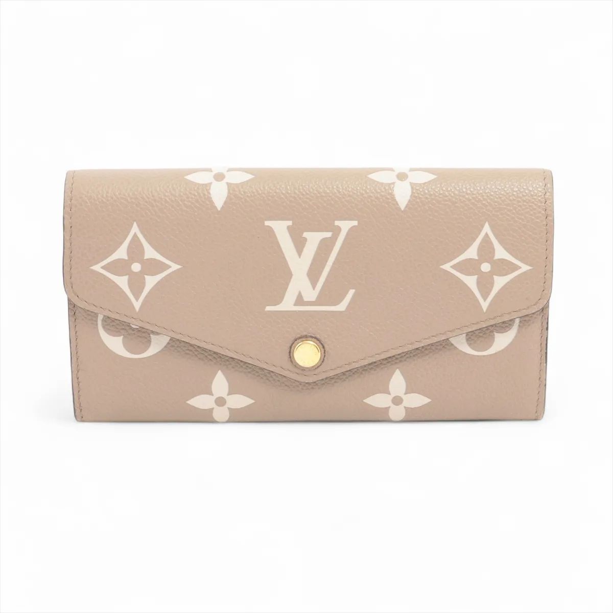 Louis Vuitton Sarah Wallet Bicolor Monogram Empreinte