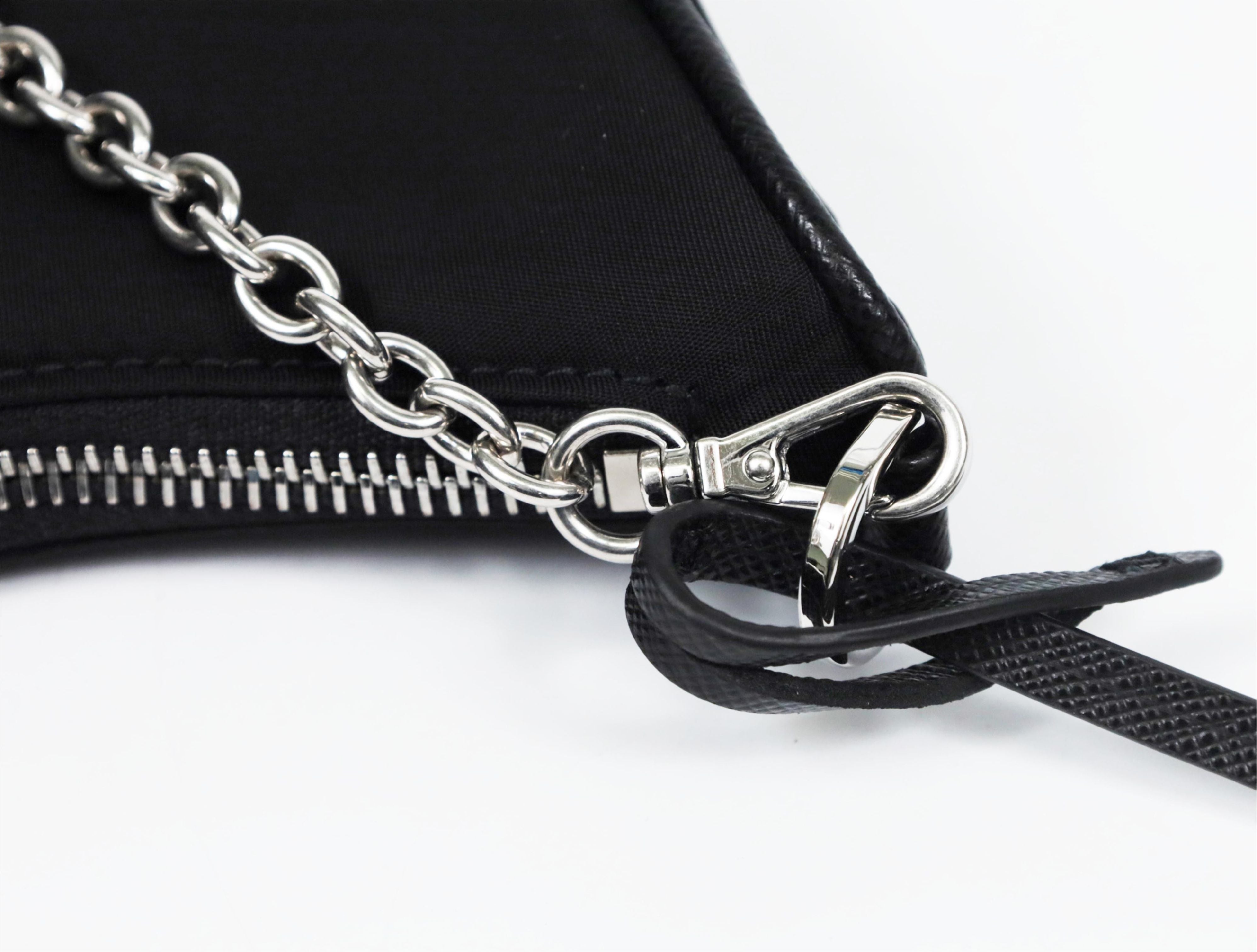 Prada Re-Edition 2005 Nylon Silver Condition: A