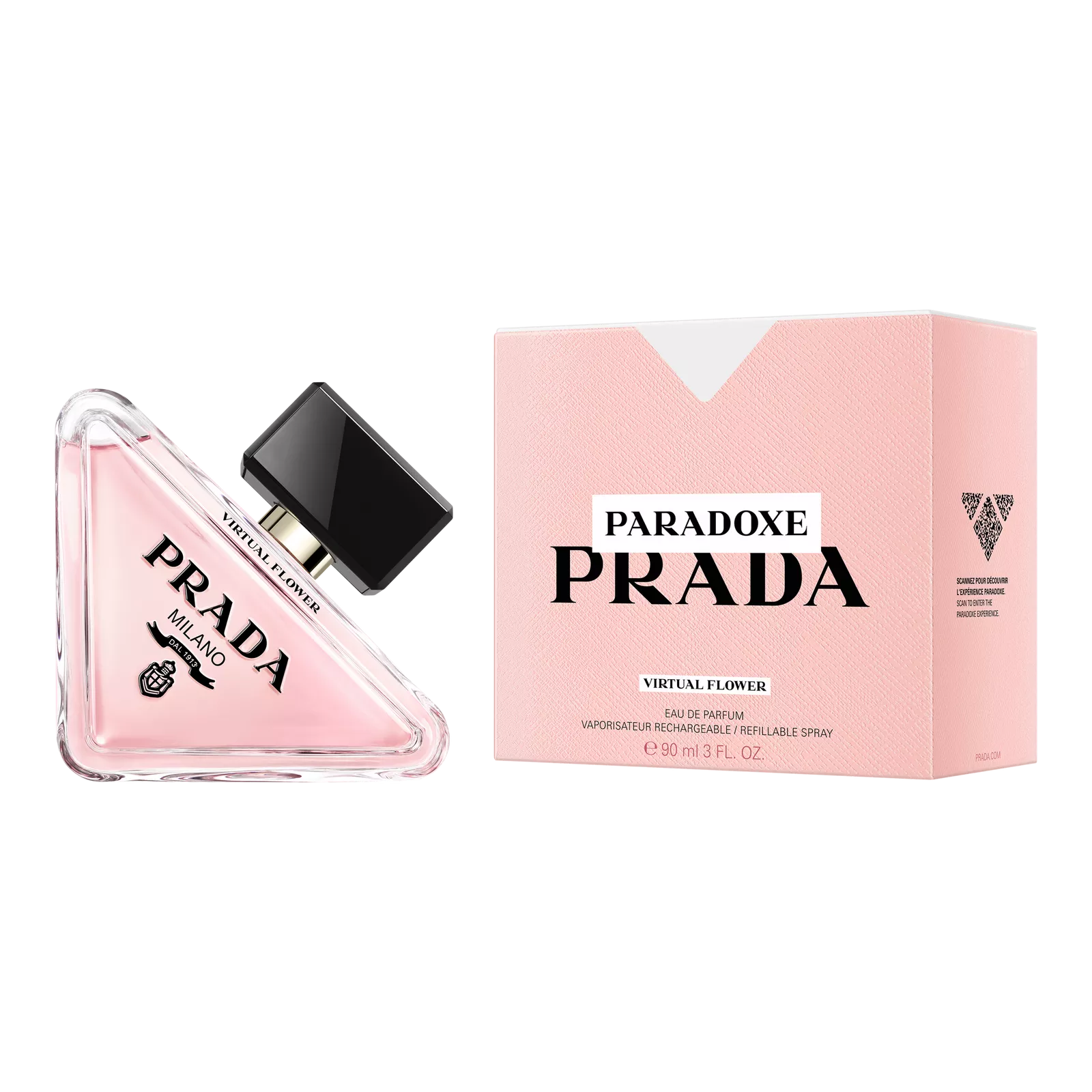 Prada Paradoxe Virtual Flower Eau de Parfum 3.0oz.