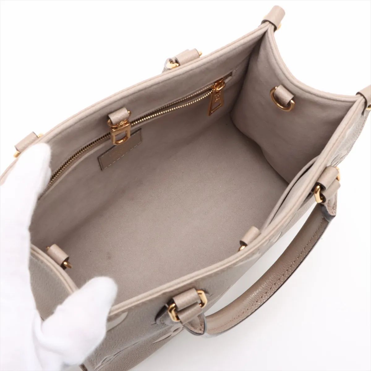 Louis Vuitton OnTheGo PM, Empreinte Giant Bicolor