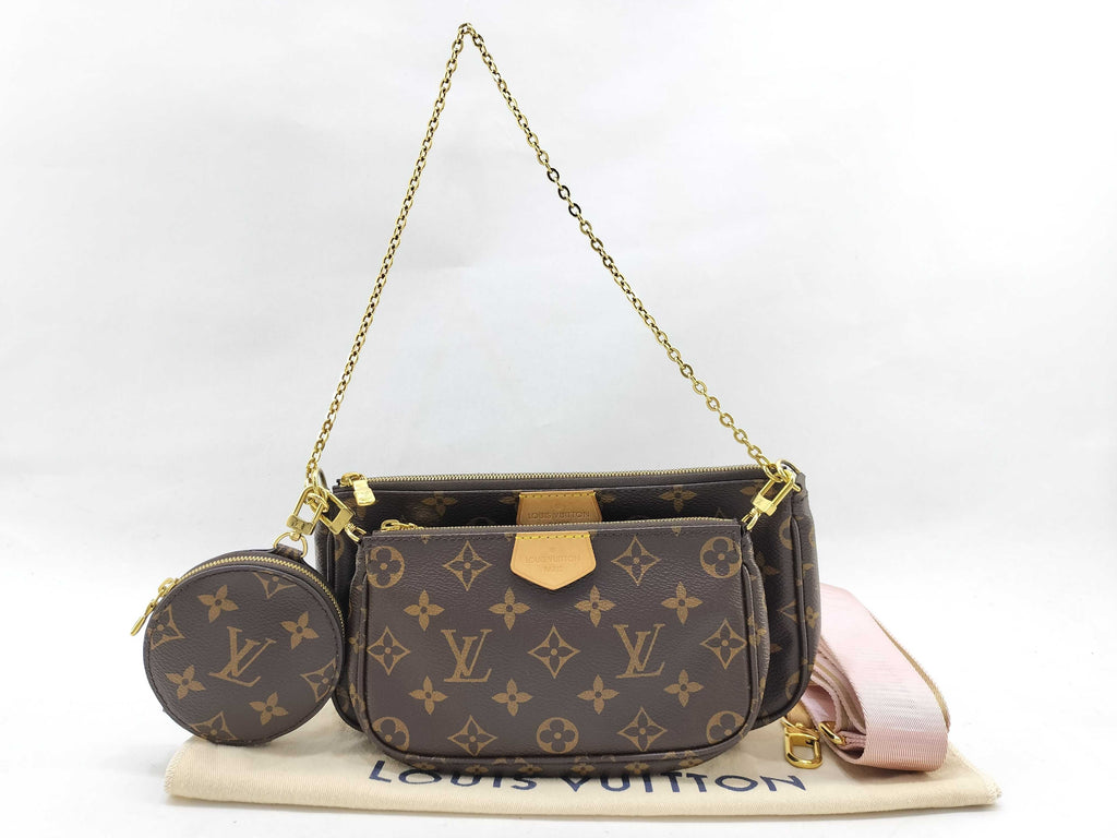 Louis Vuitton Multi Pochette Accessories Pink Strap #1