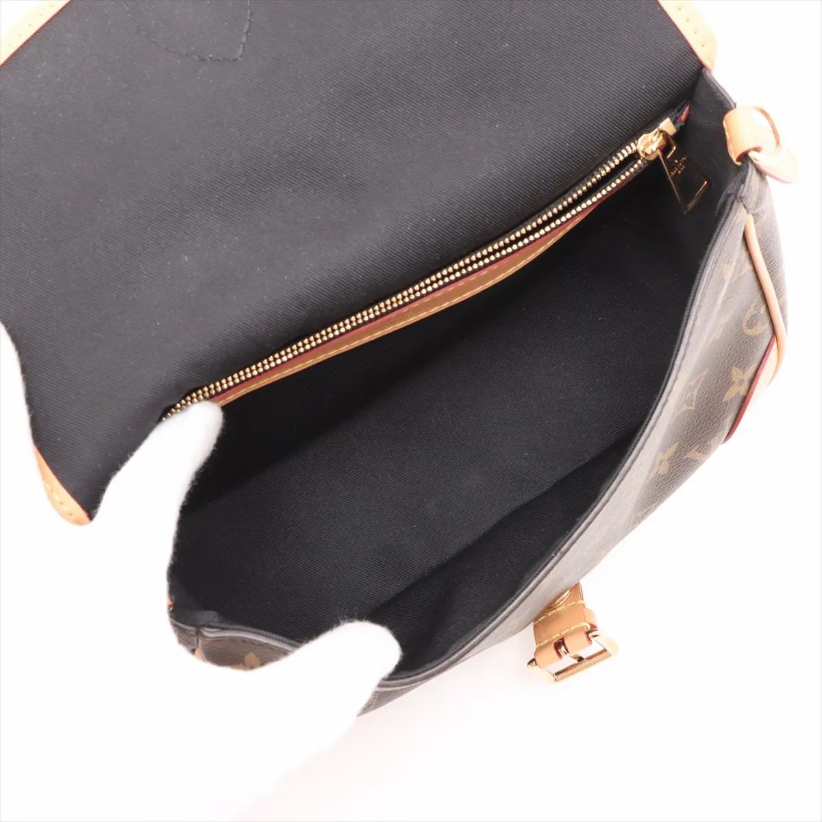 Louis Vuitton Monogram Dianu Nm Pm Brown