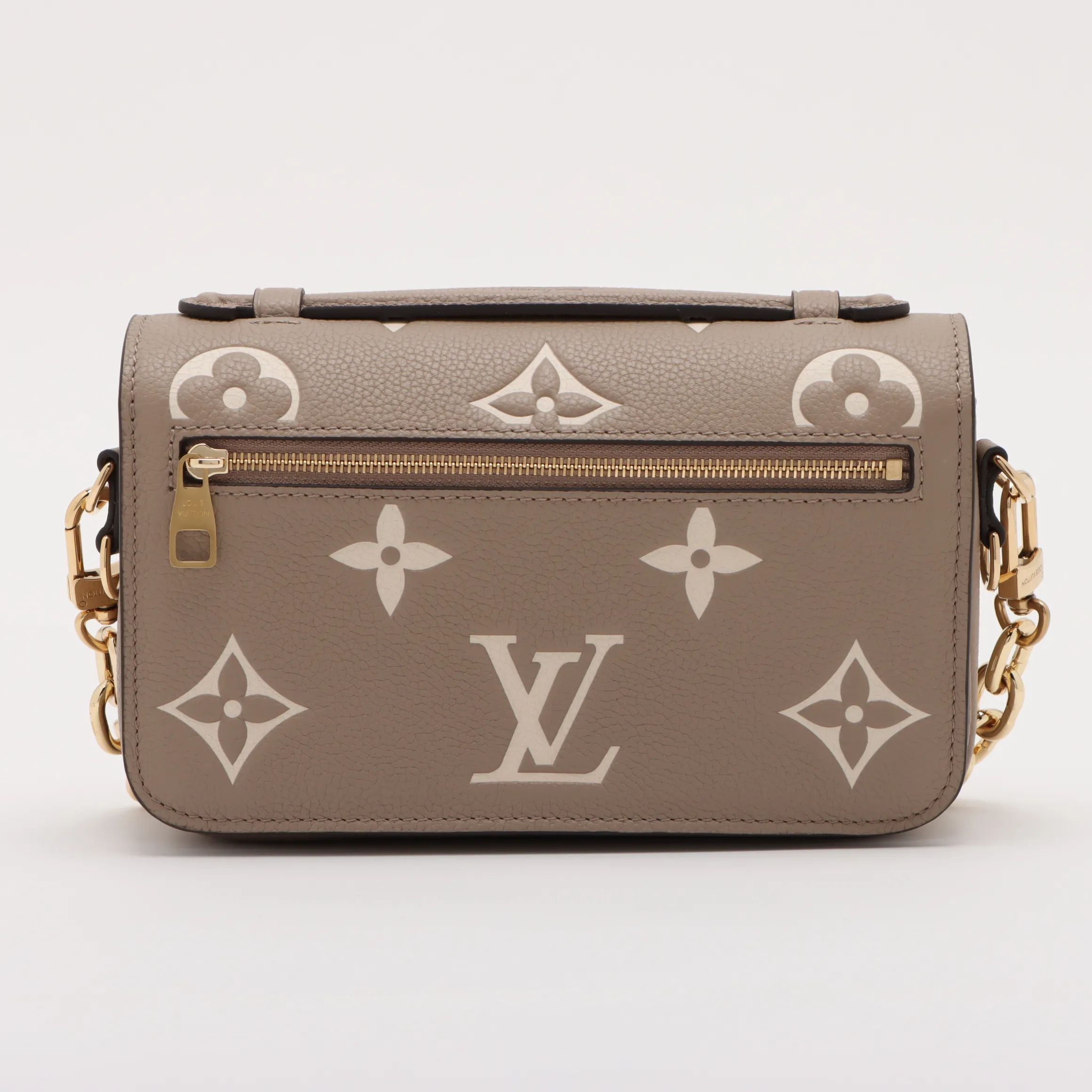 Bicolor monogram Empreinte Pochette Metis Beige