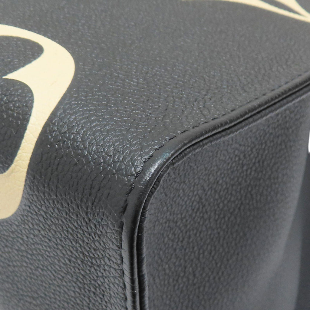 LOUIS VUITTON OnTheGo GM Shoulder Handbag Monogram Empreinte Black