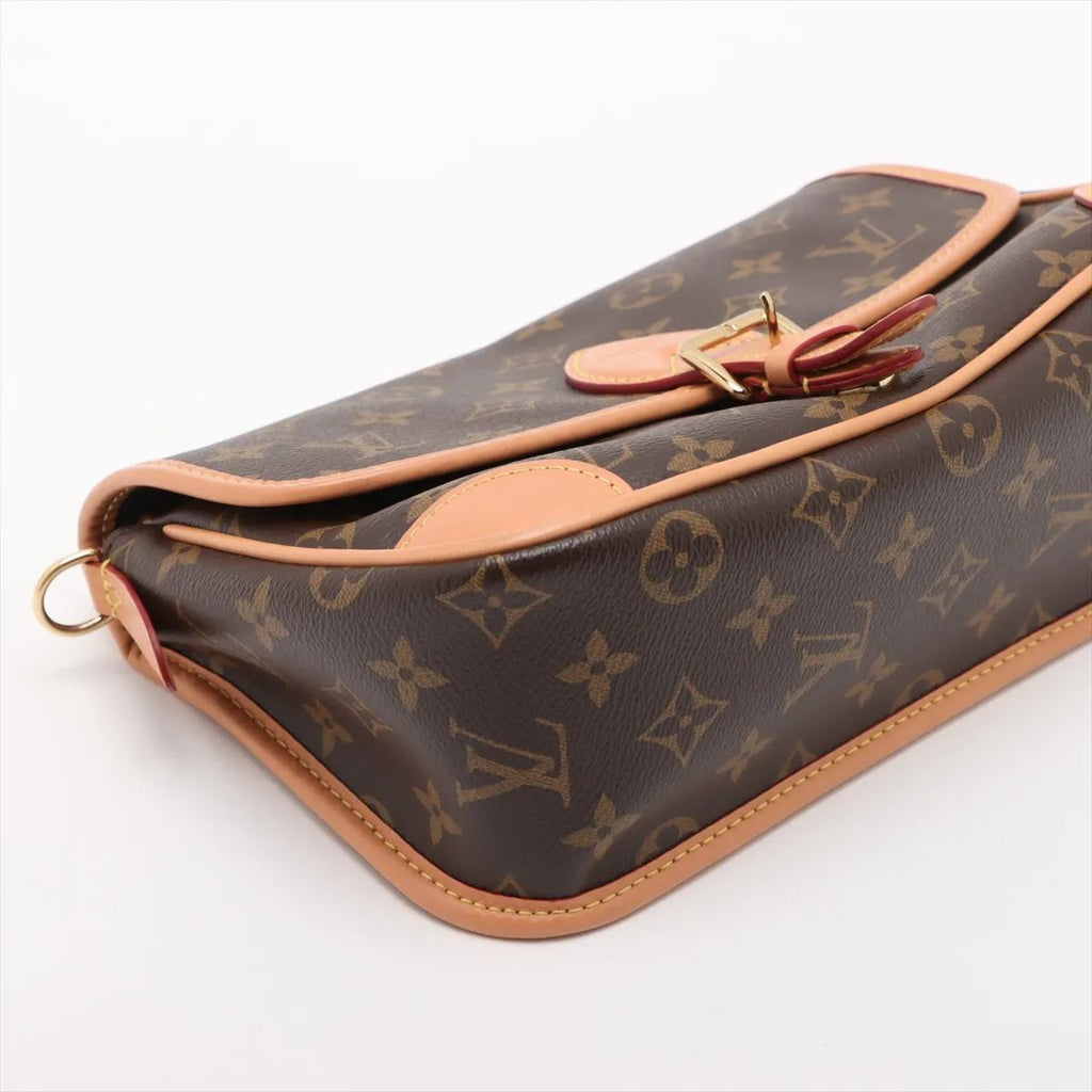 Louis Vuitton Monogram Dianu Nm Pm Brown