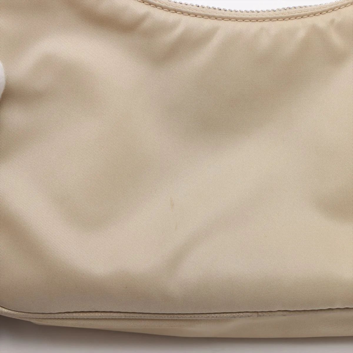 Prada Leather Re-edition 2005 Shoulder Bag Saffiano Beige