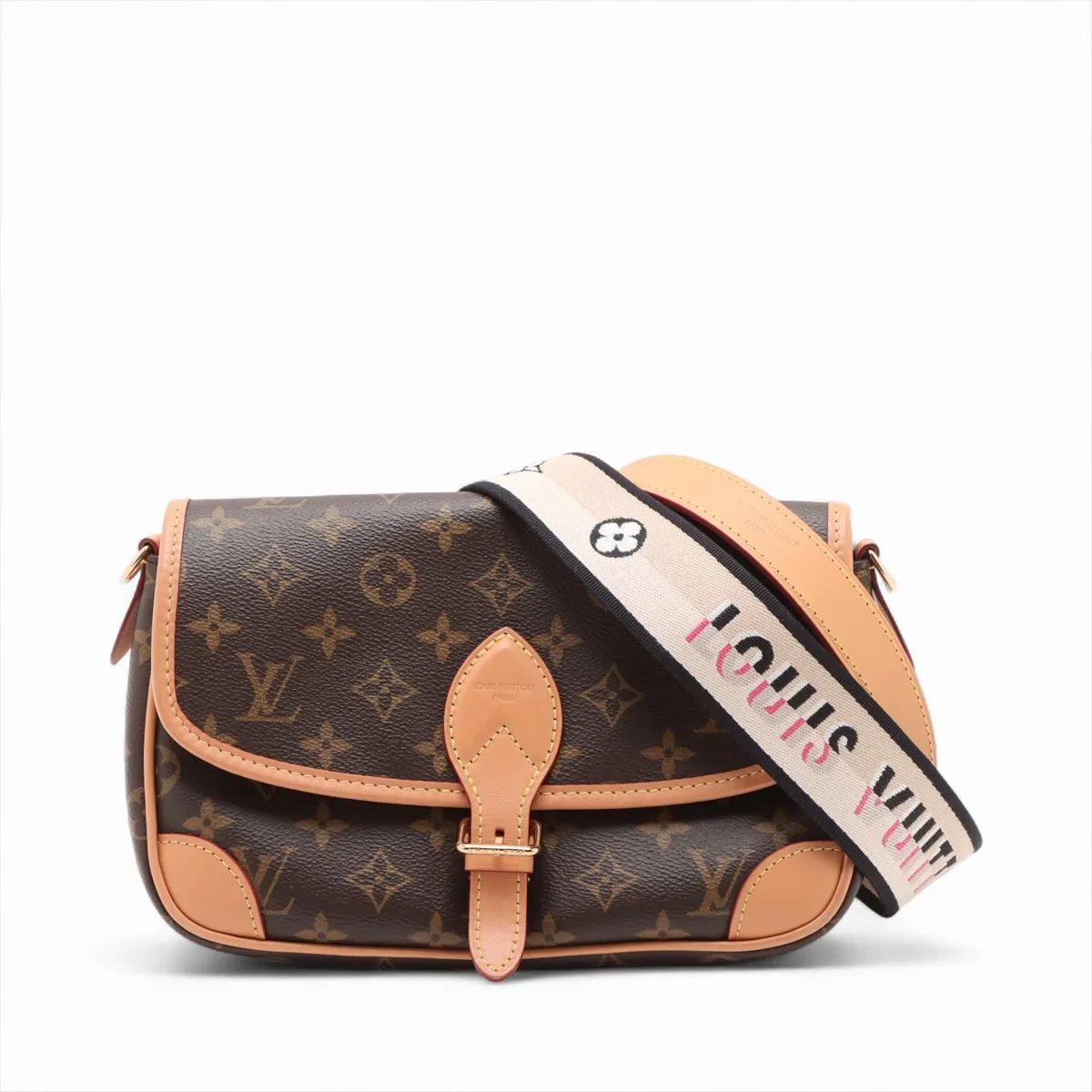 Louis Vuitton Monogram Dianu Nm Pm Brown