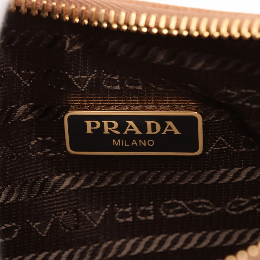 Prada Diagram Re-Edition 2005 Saffiano Leather Carmel