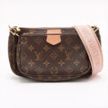 Louis Vuitton Multi Pochette Accessories Pink Strap #3