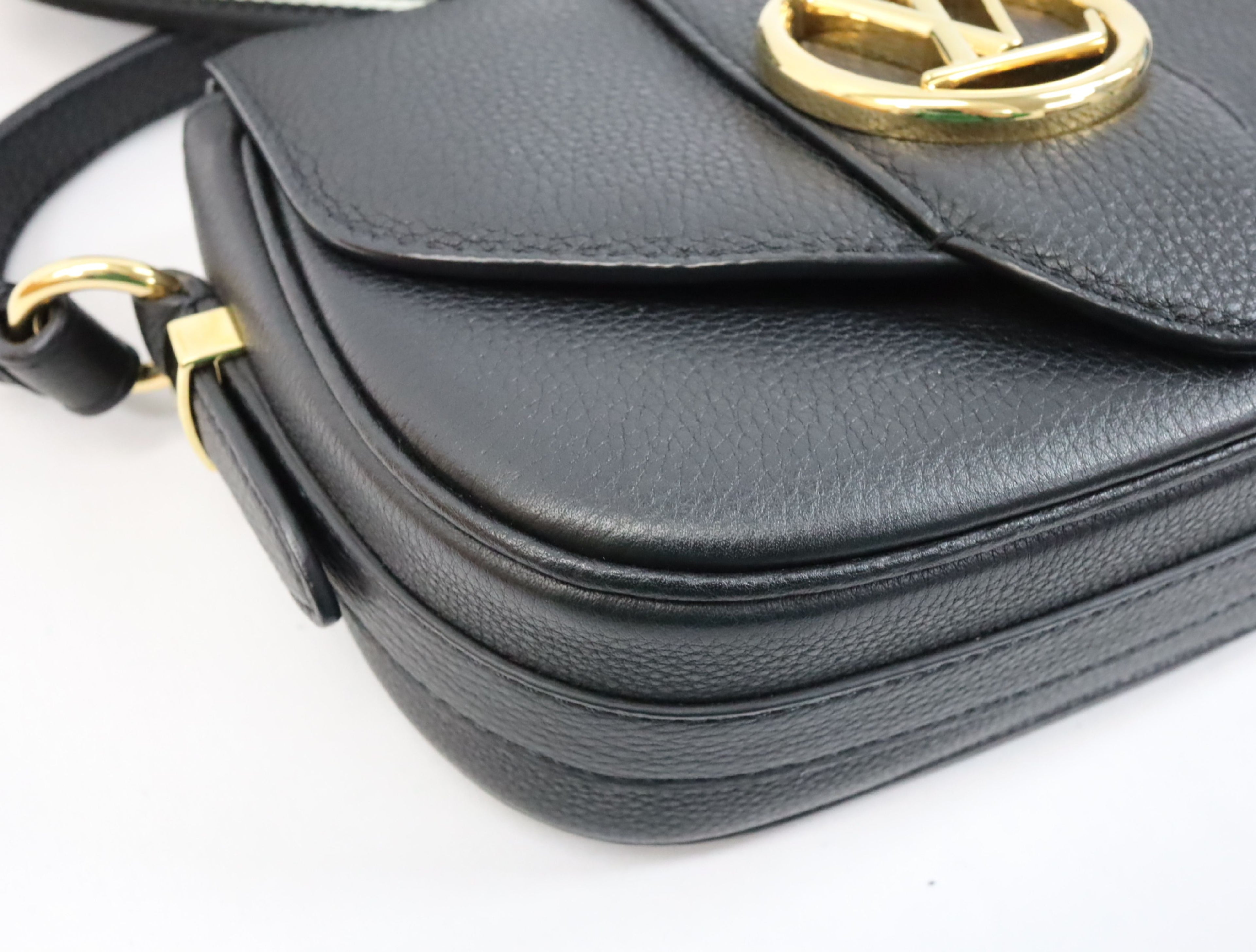 Louis Vuitton Logo Pont Neuf Soft Pm Shoulder Bag