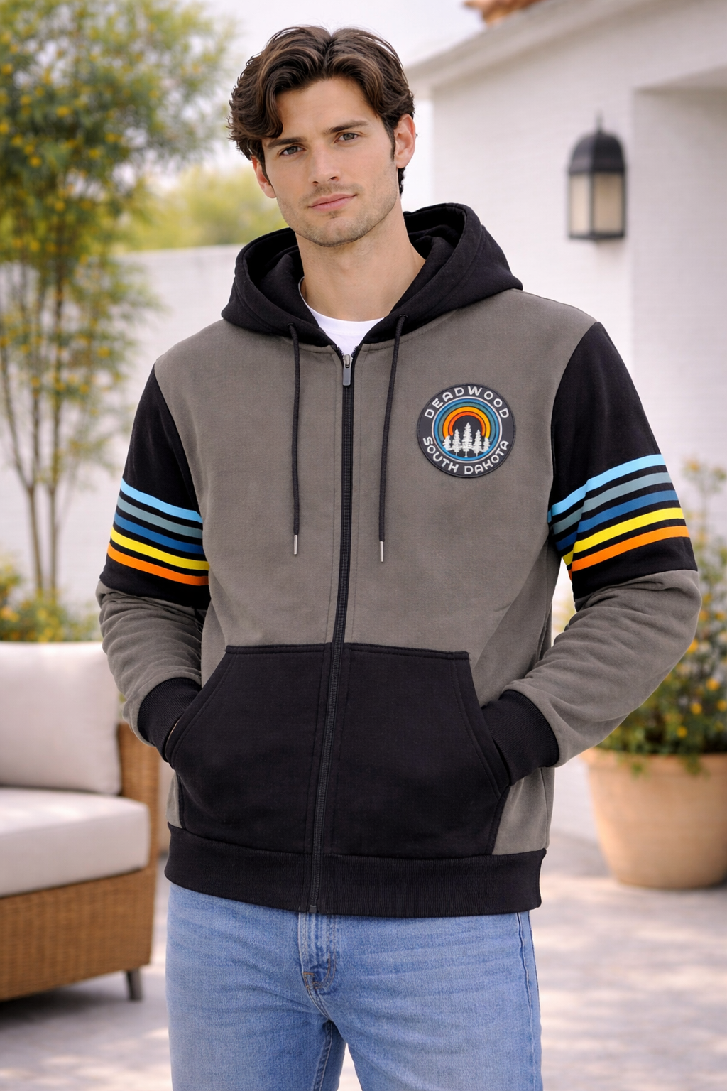 Heavy Weight Zip up Hoodie