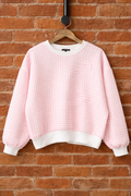Paper Moon PINK Gingham Checkered Lounge Top & Shorts