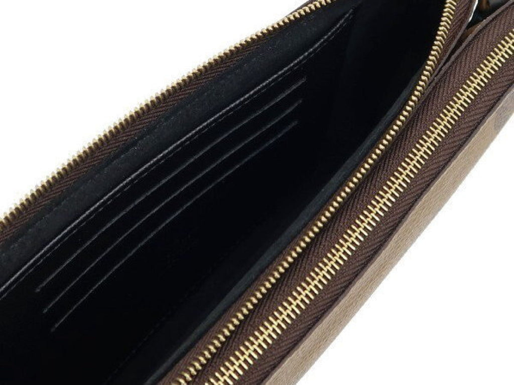 Louis Vuitton Double Zip Pochette, Monogram Giant Reverse