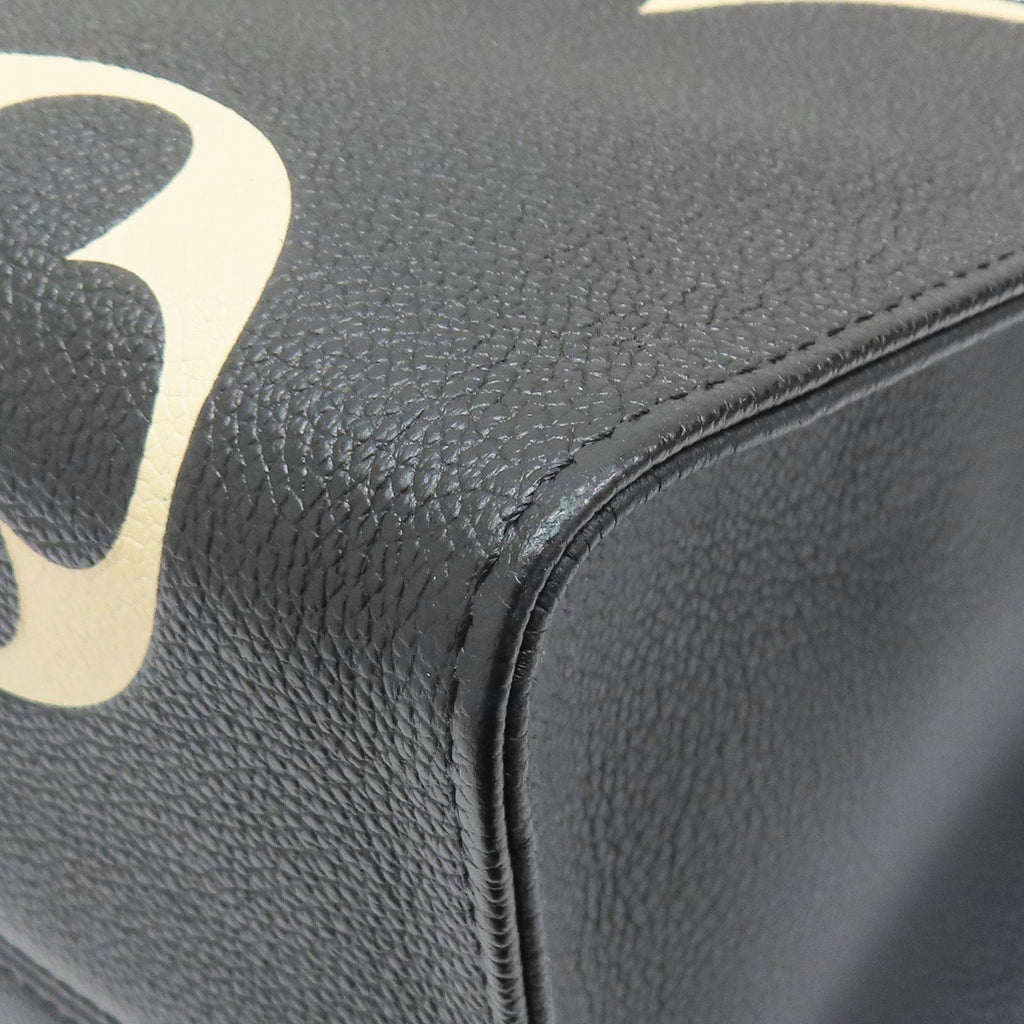 LOUIS VUITTON OnTheGo GM Shoulder Handbag Monogram Empreinte Black