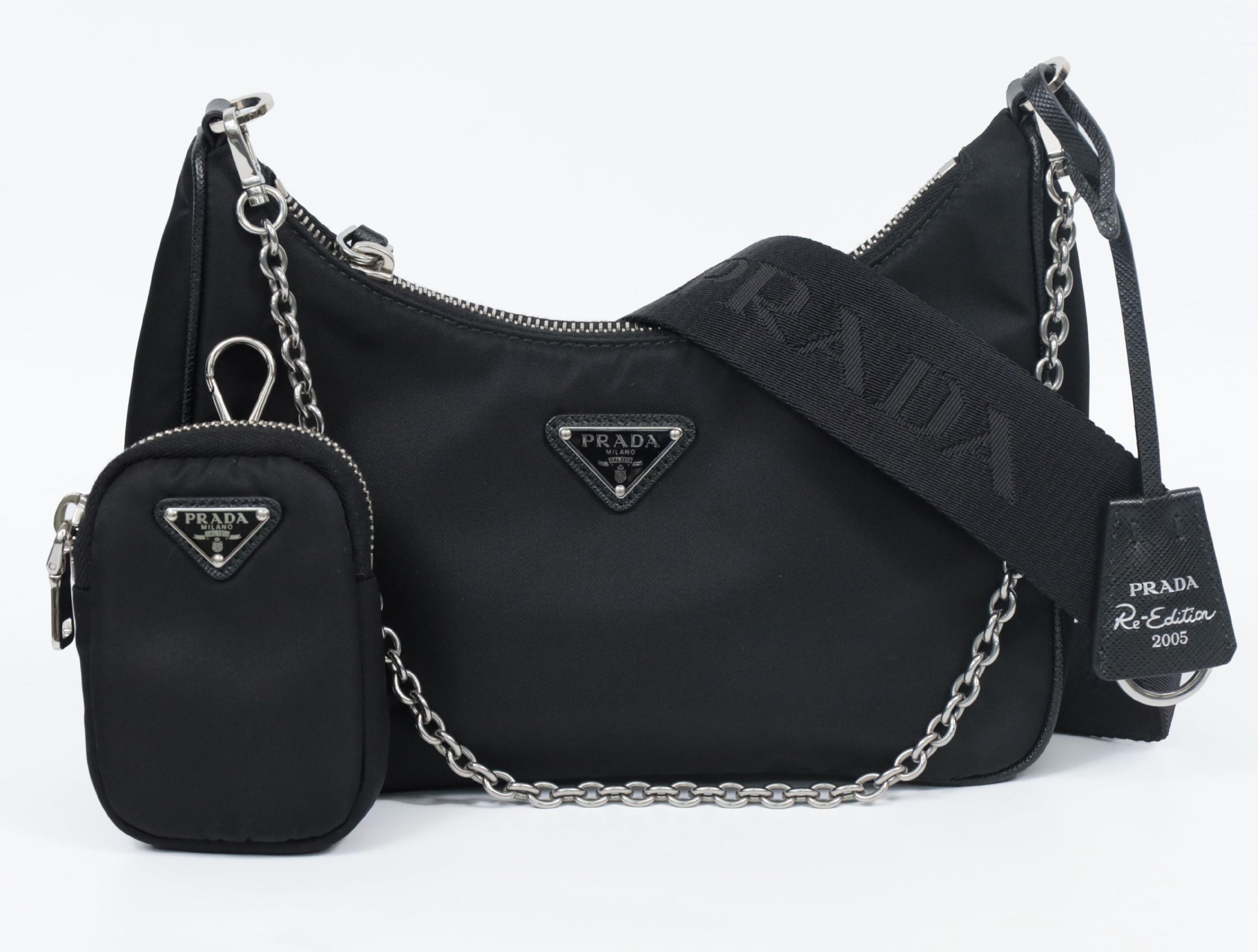 Prada Re-Edition 2005 Nylon Silver