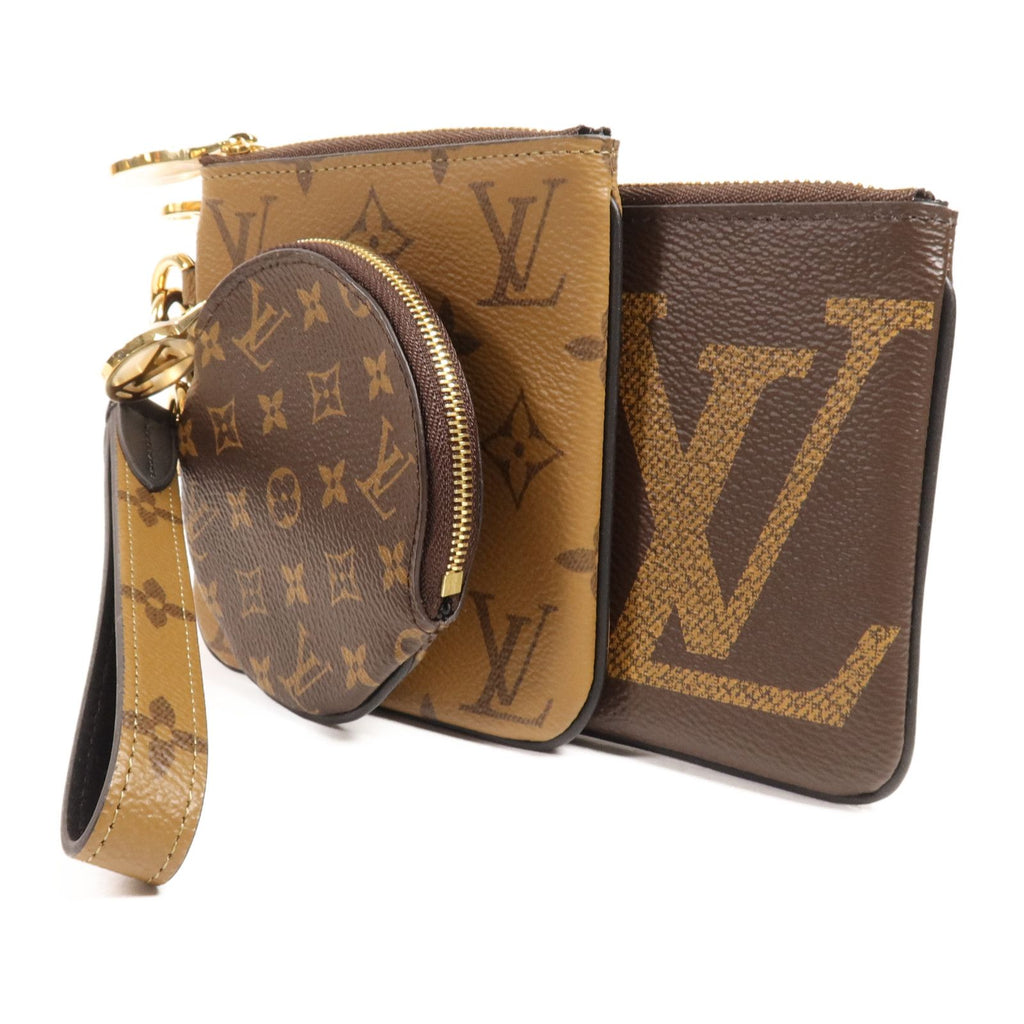 Louis Vuitton Trio Pouch, Monogram Giant