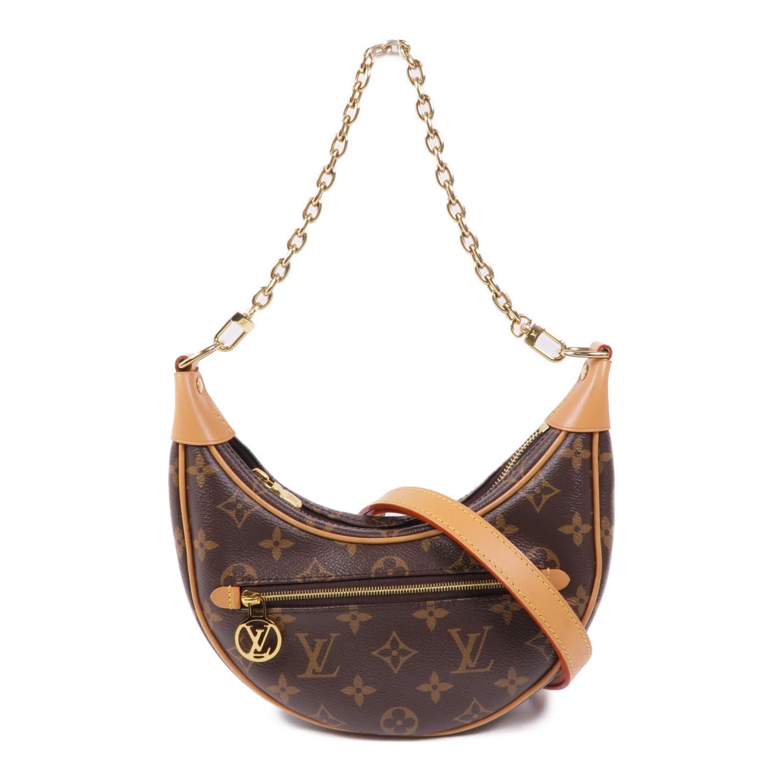 Louis Vuitton Loop, Monogram Cond: AB