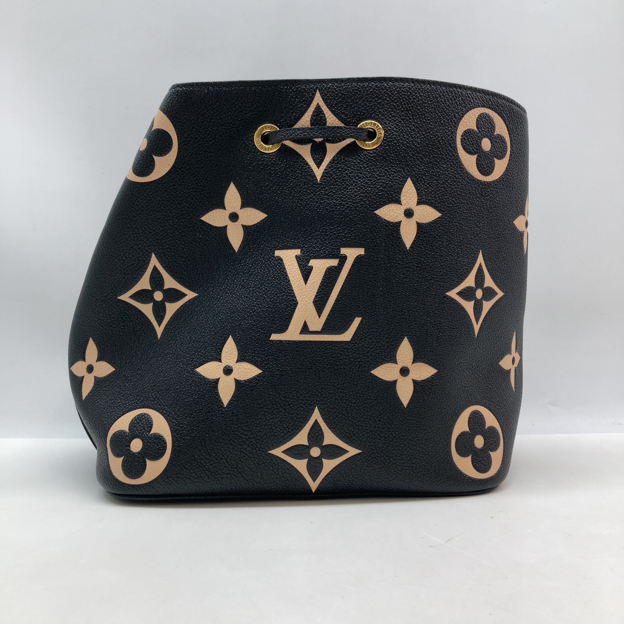 Louis Vuitton NeoNoe, Empreinte Monogram Giant Bicolor Anplant Calf Leather
