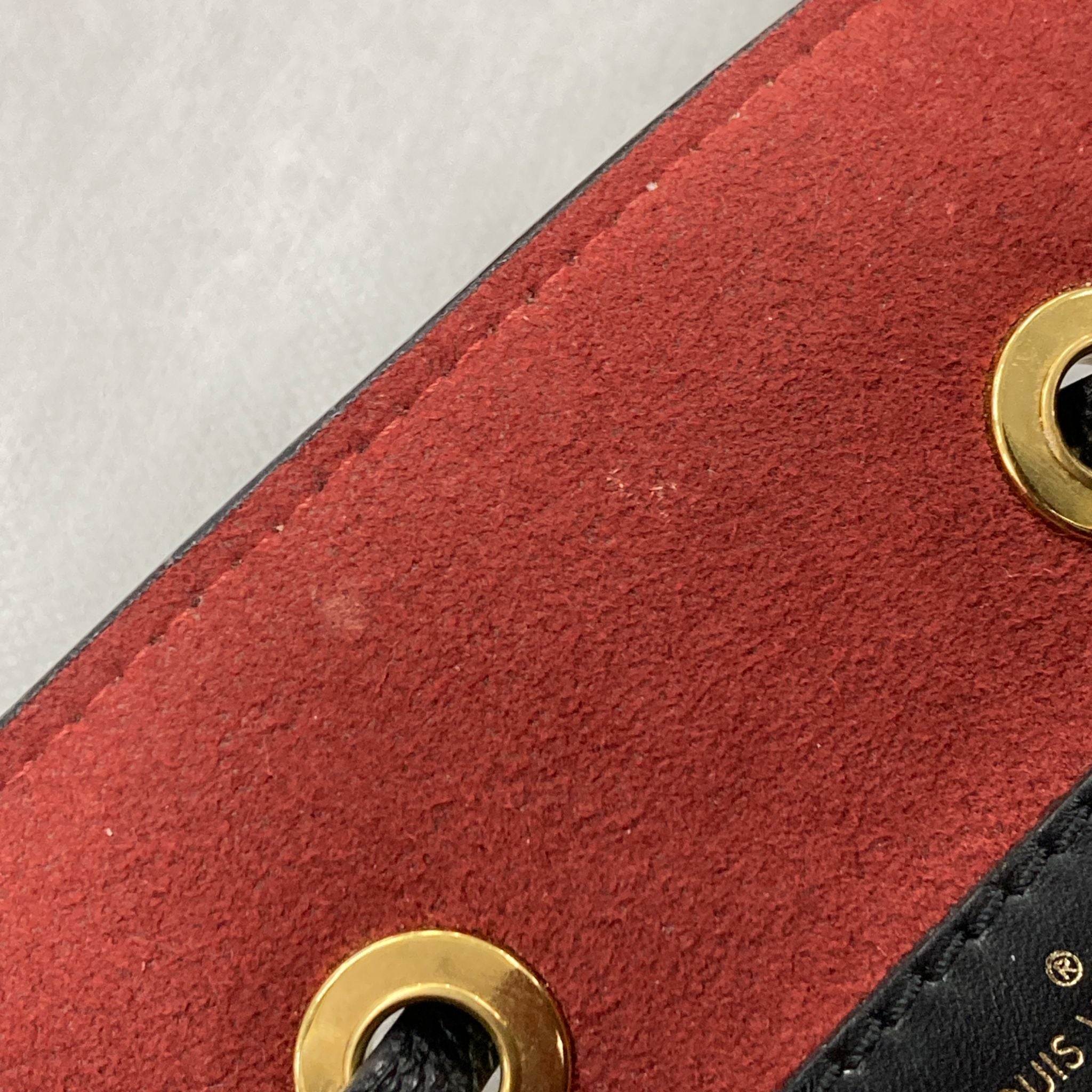 Louis Vuitton NeoNoe, Empreinte Monogram Giant Bicolor Anplant Calf Leather