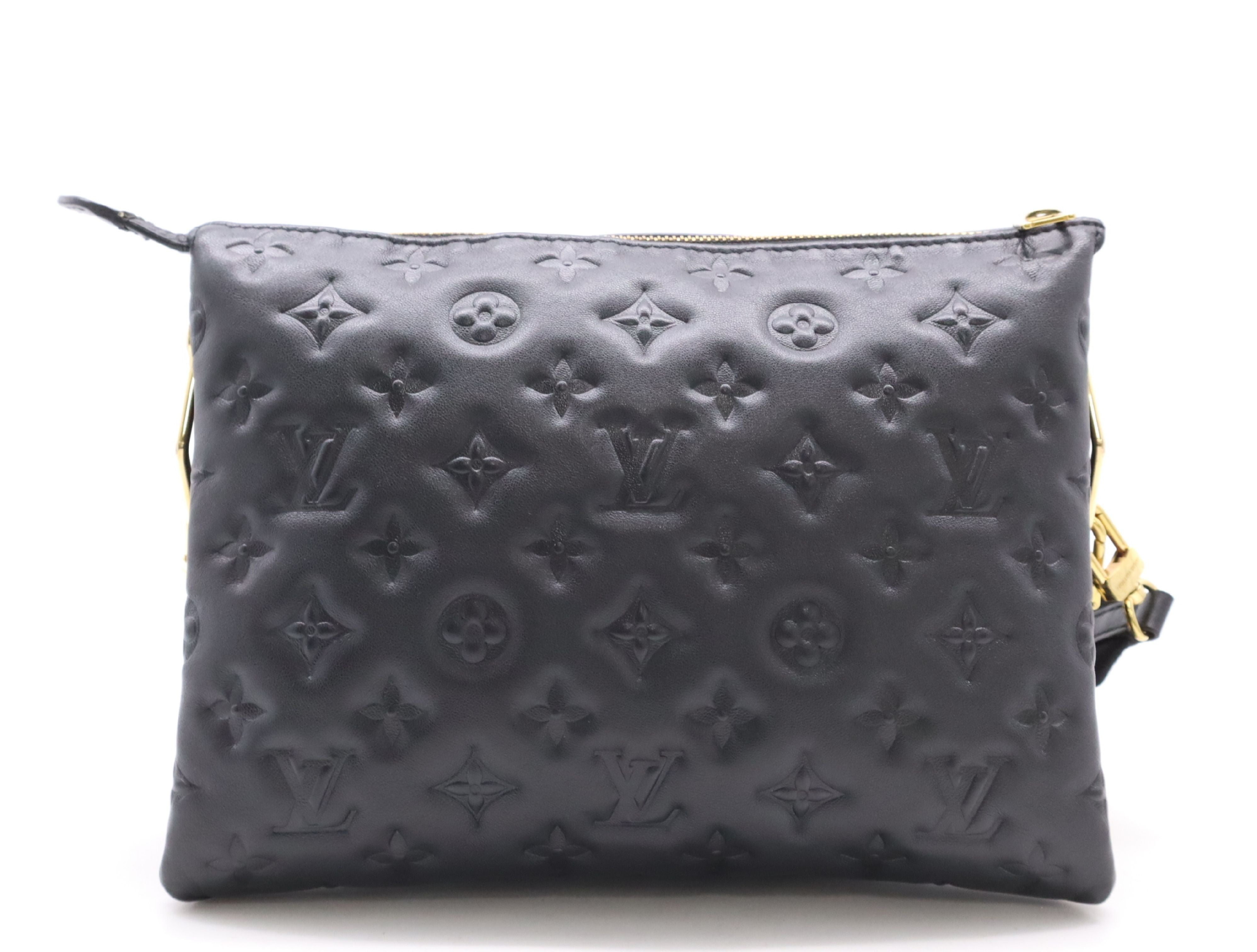 Louis Vuitton Coussin NM PM, Embossed Monogram Black m21260