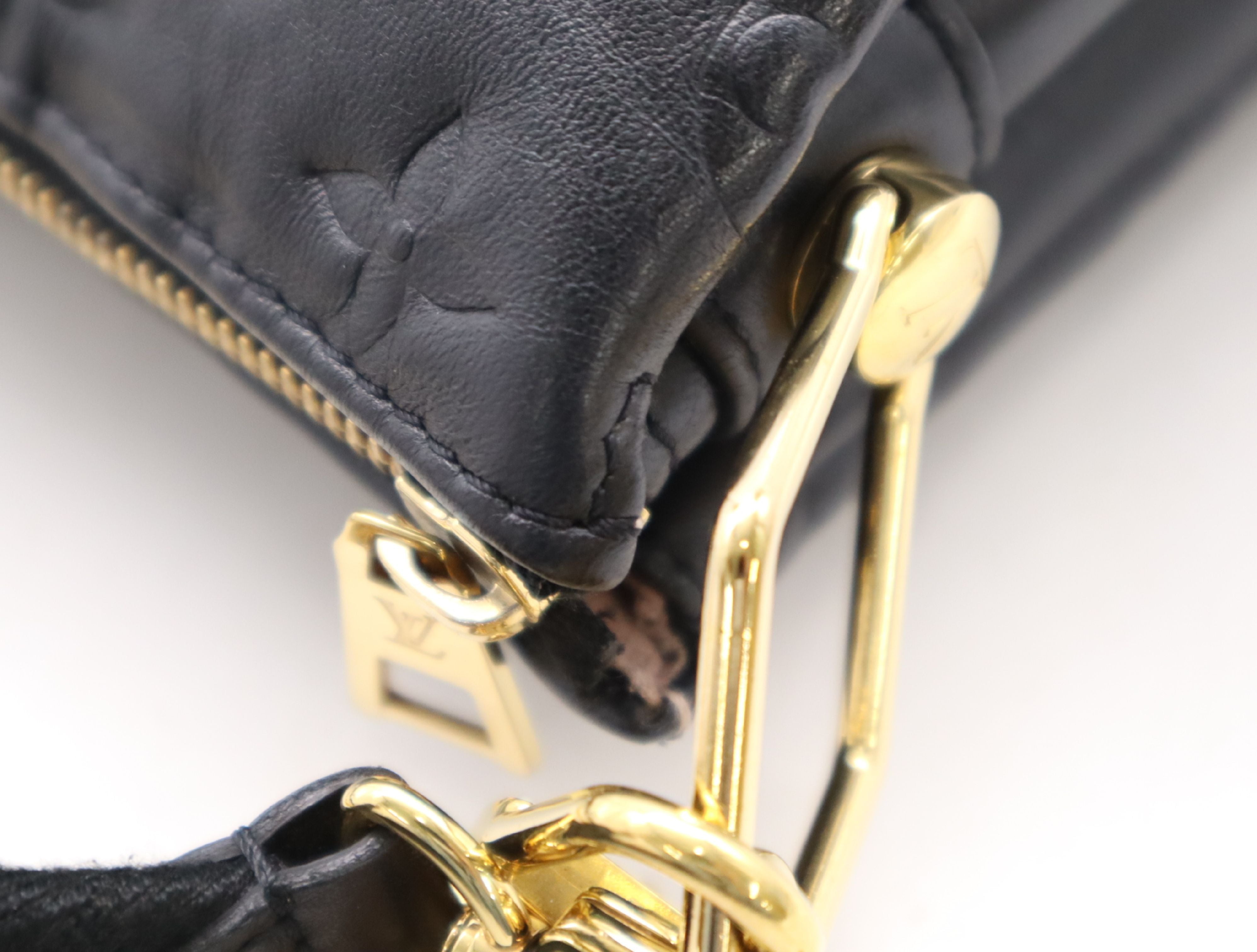 Louis Vuitton Coussin NM PM, Embossed Monogram Black m21260