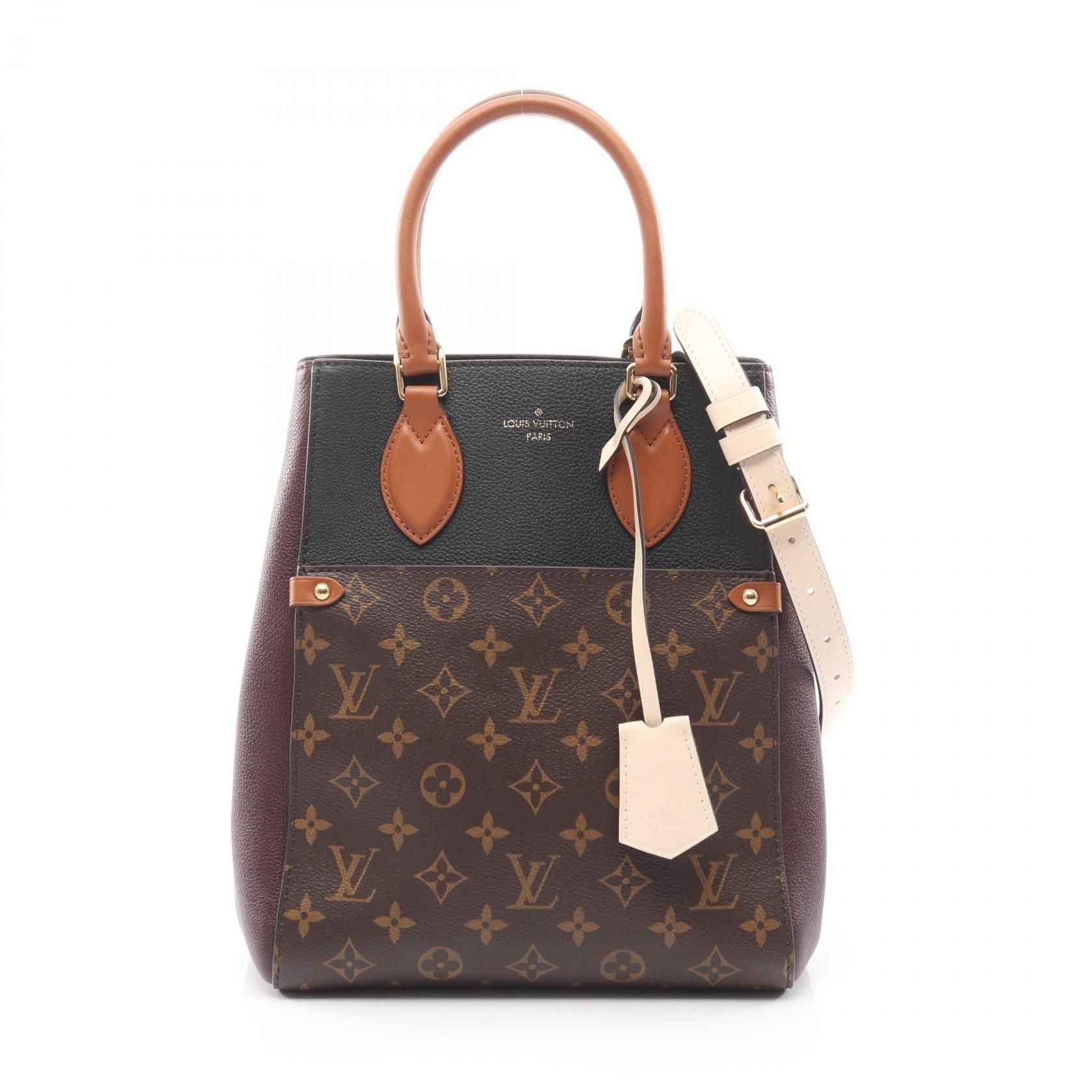Louis VuittonMonogram Fold Tote Pm Beige