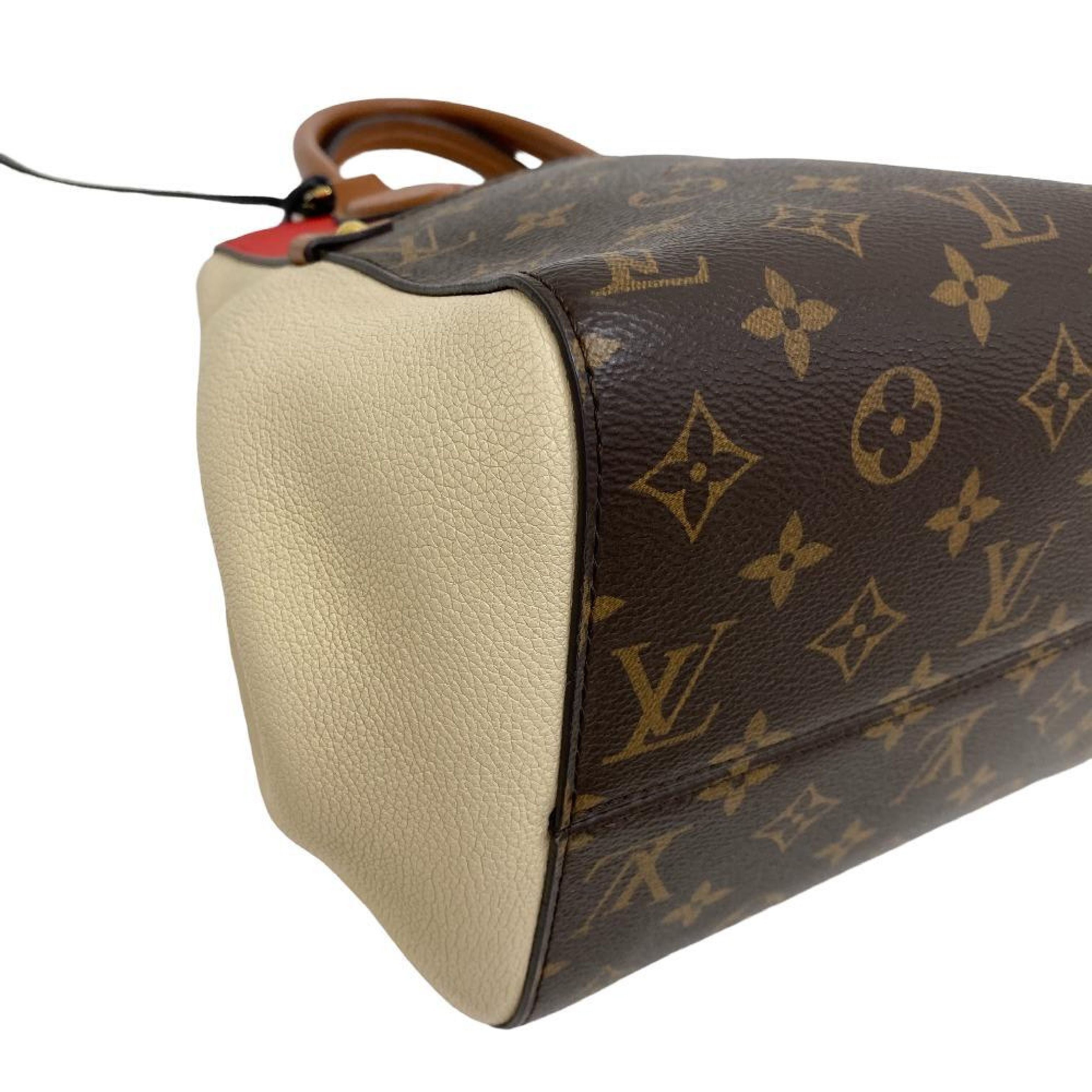 Louis VuittonMonogram Fold Tote Pm Red