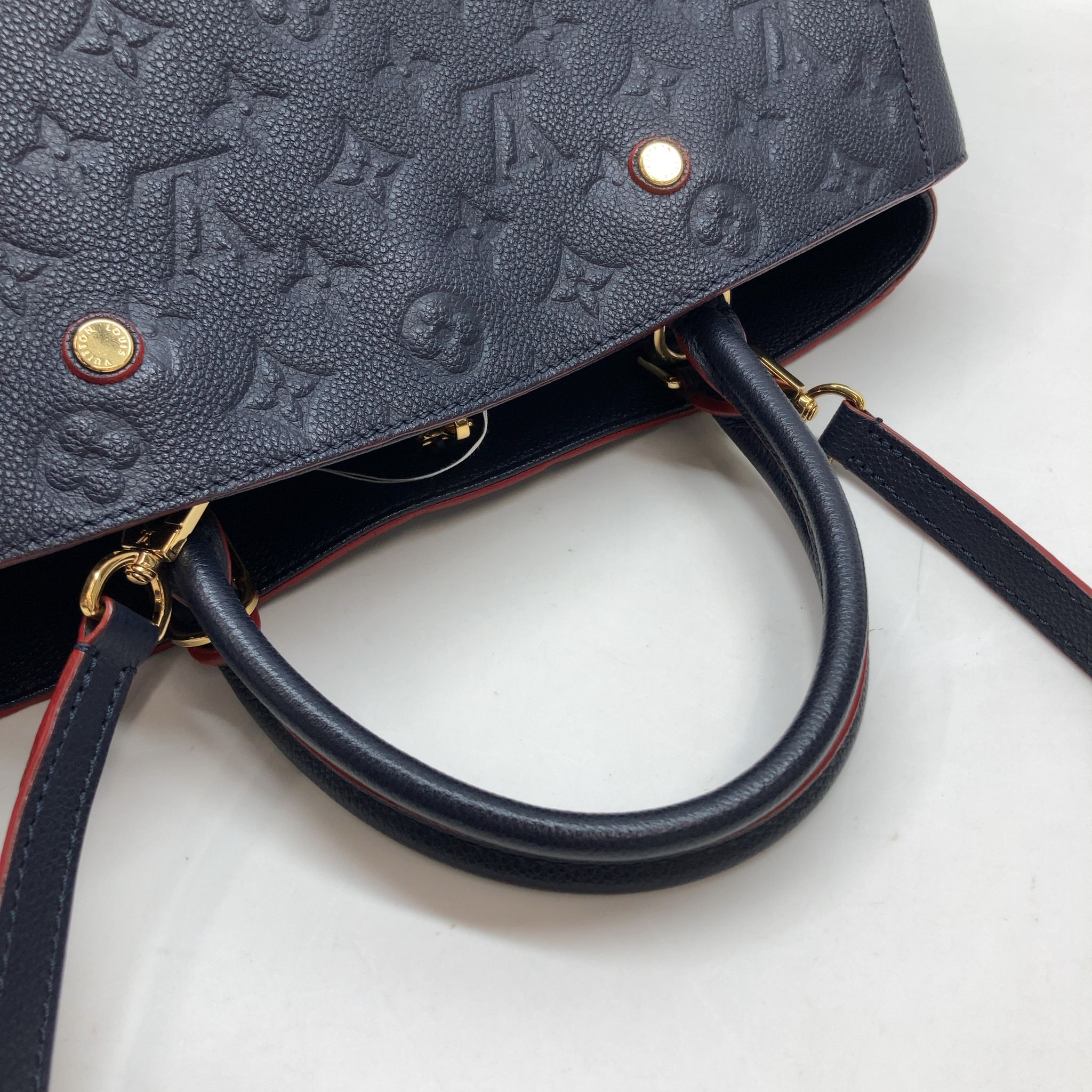 Louis Vuitton Montaigne MM, Empreinte Marine Rouge
