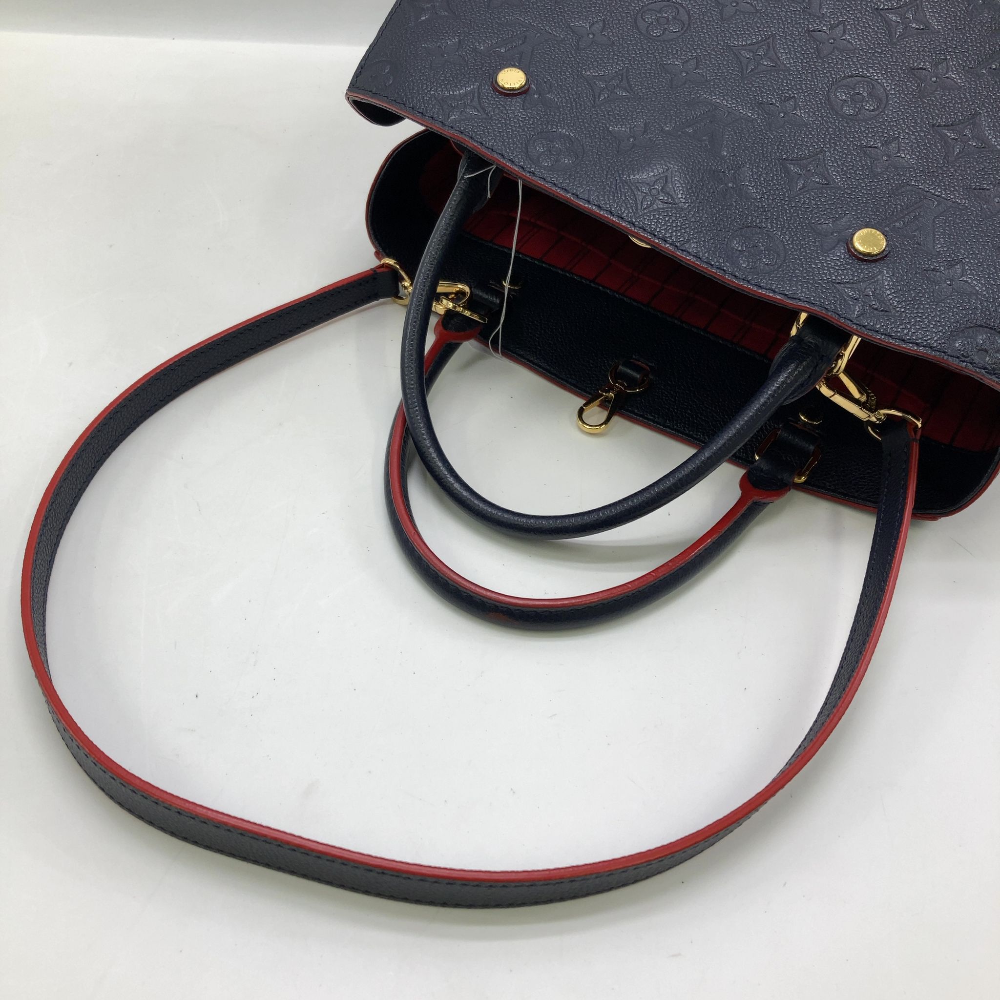 Louis Vuitton Montaigne MM, Empreinte Marine Rouge