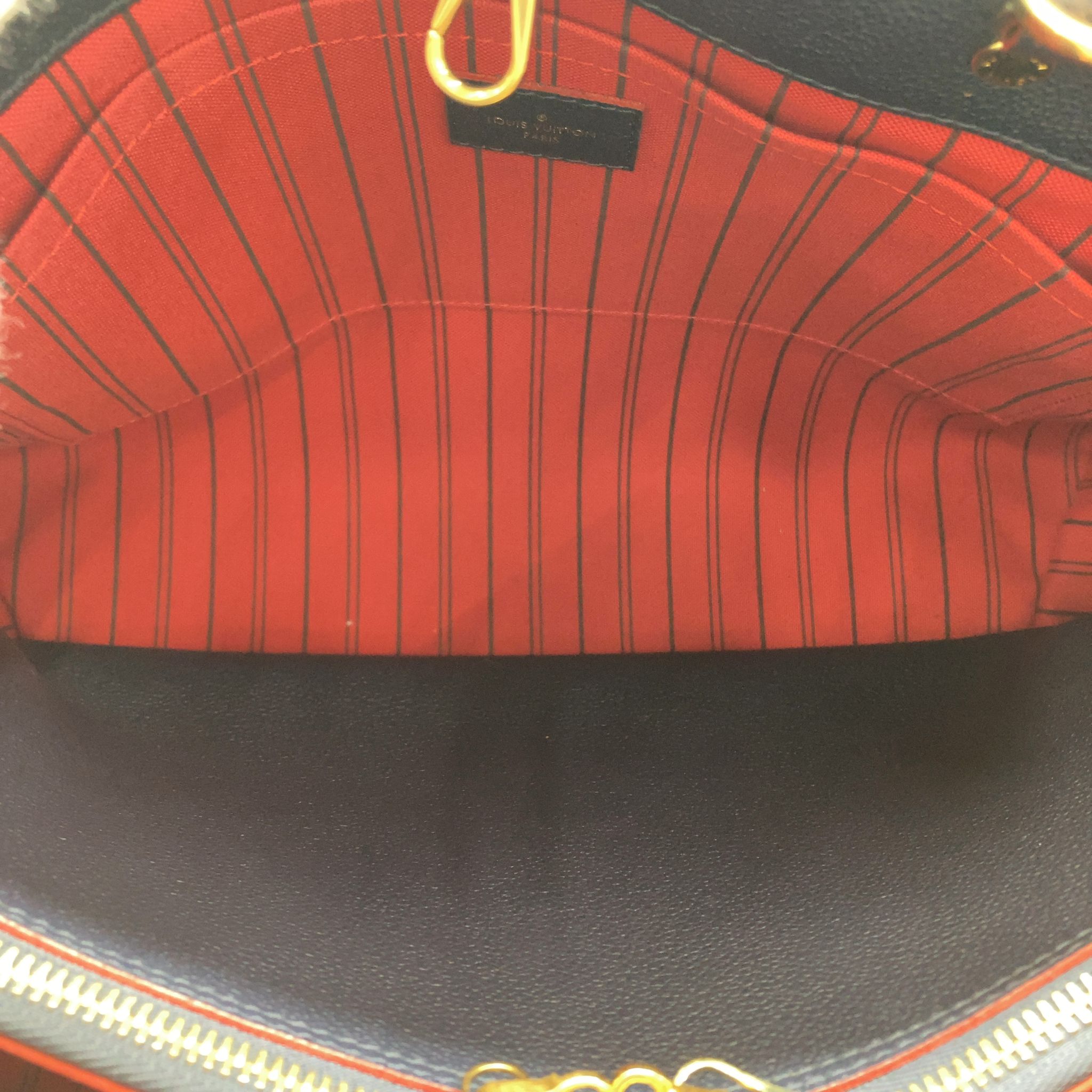 Louis Vuitton Montaigne MM, Empreinte Marine Rouge