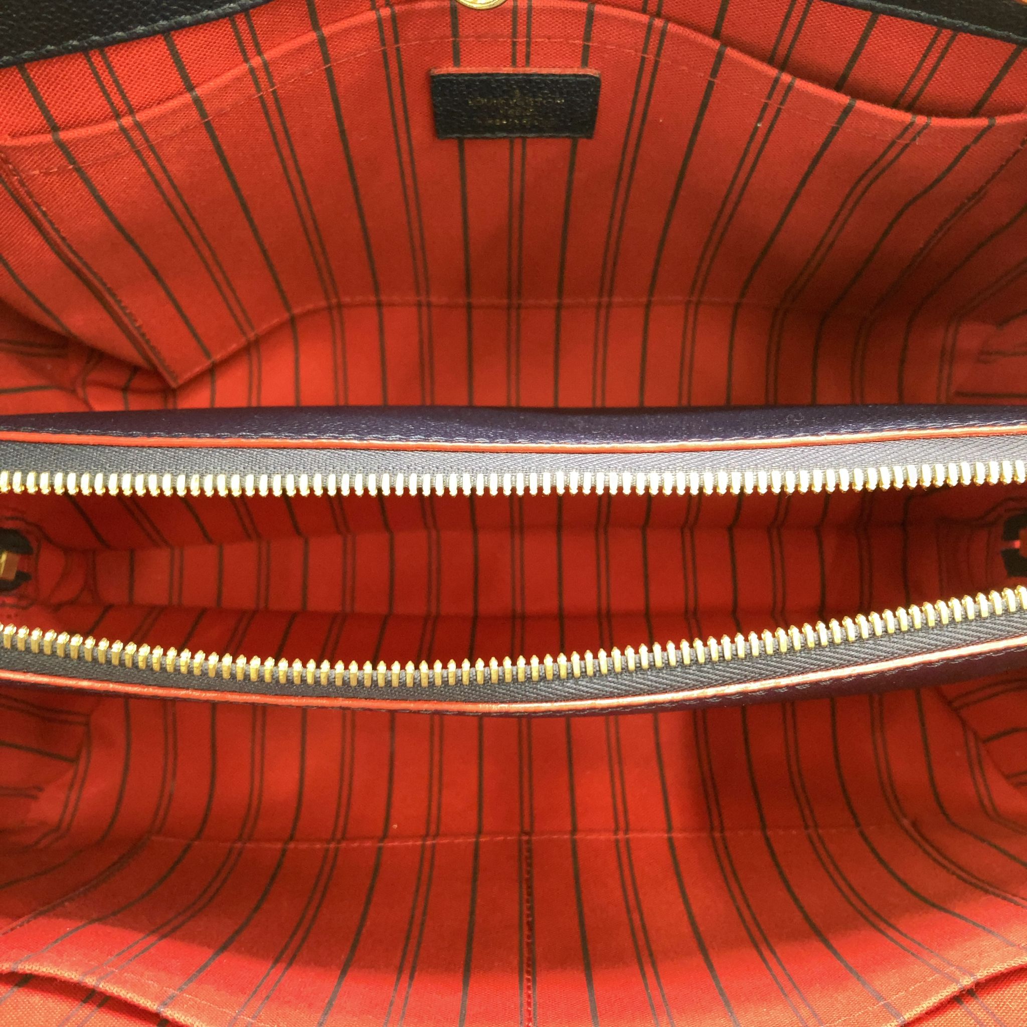 Louis Vuitton Montaigne MM, Empreinte Marine Rouge