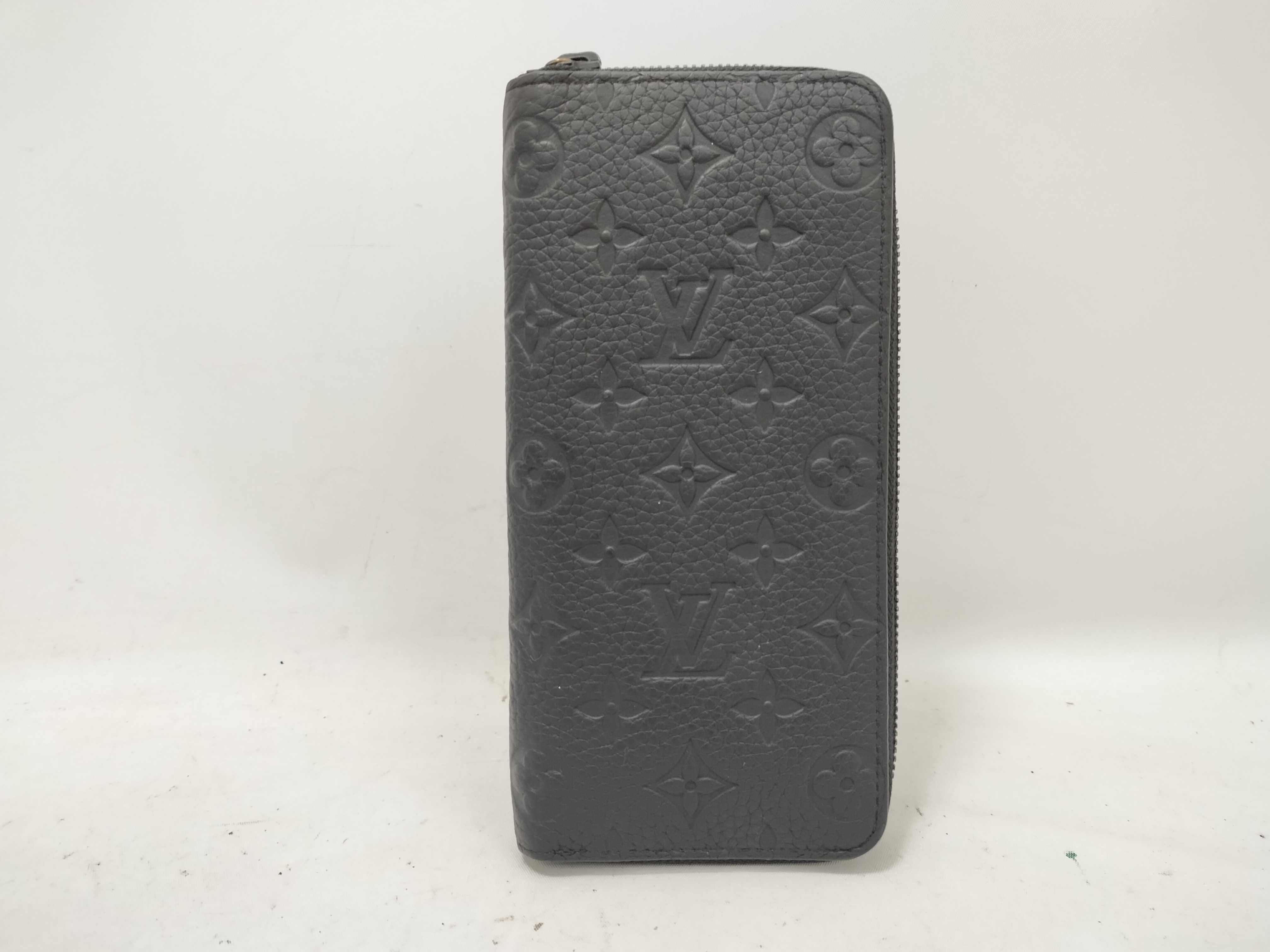Louis Vuitton Zippy Wallet Taurillon Verticle