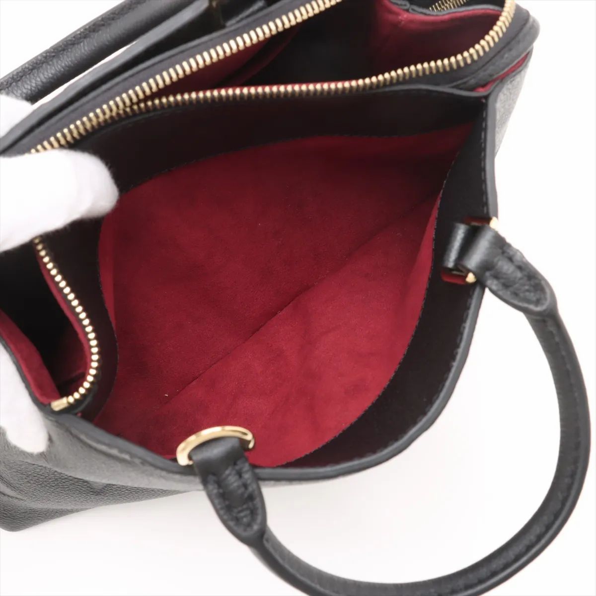 Louis Vuitton Petit Palais in Monogram Empreinte Leather Nior