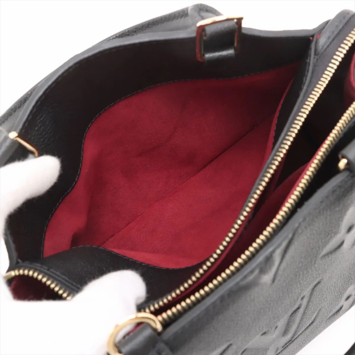 Louis Vuitton Petit Palais in Monogram Empreinte Leather Nior