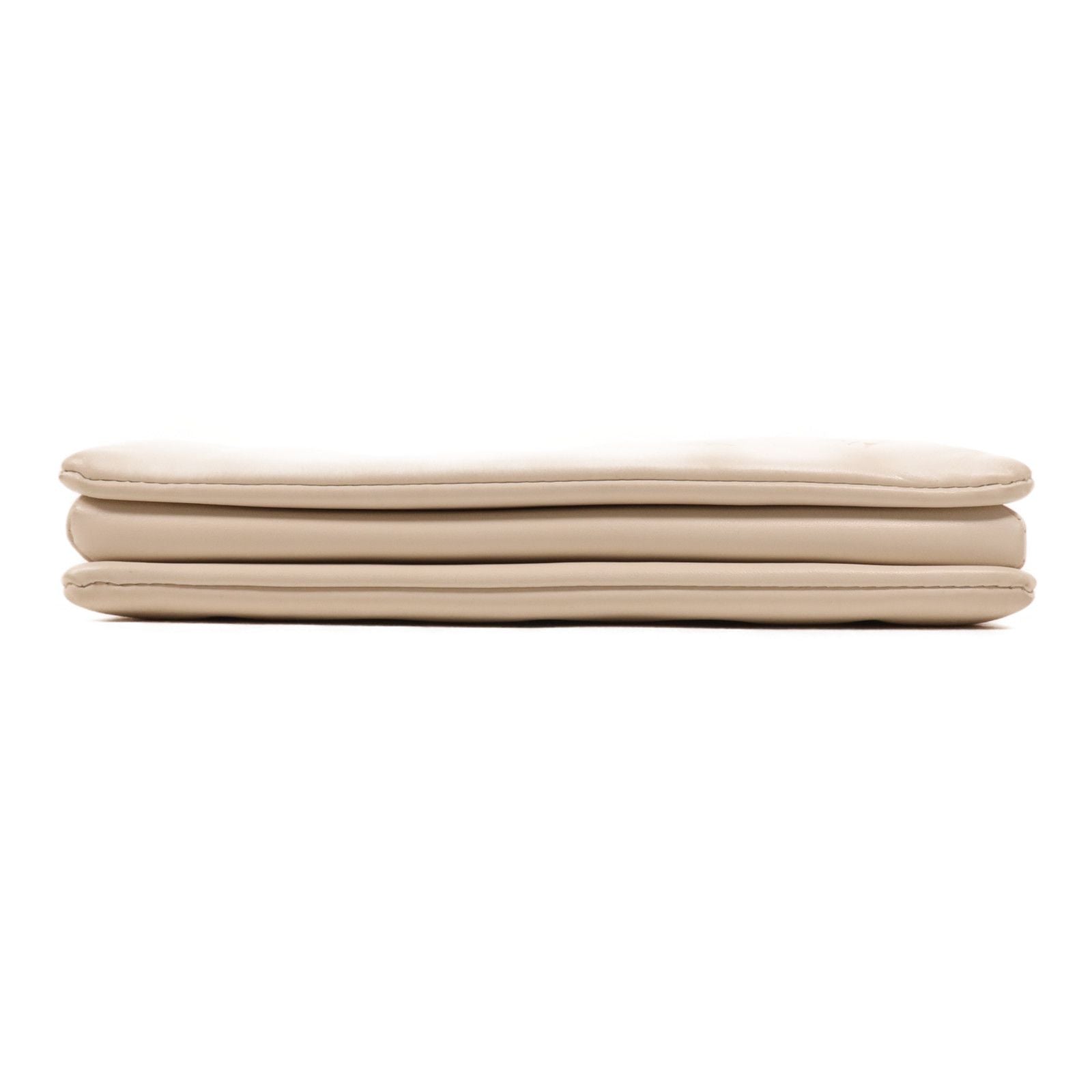 Louis Vuitton Coussin Sheepskin PM, Embossed Monogram Beige Pink Cream