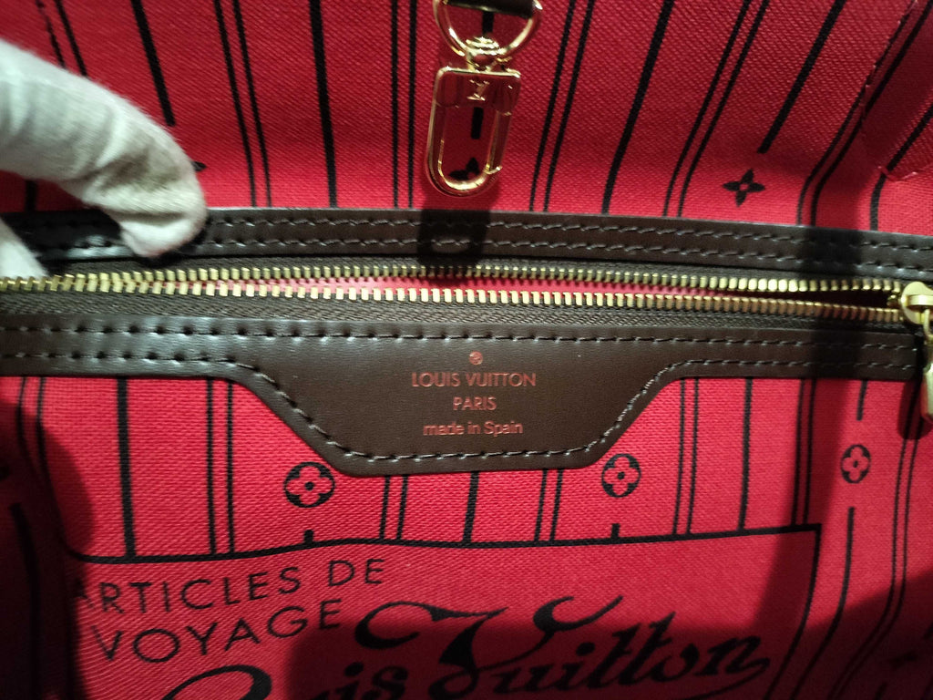 Louis Vuitton Neverfull MM, Damier Ebene 97453