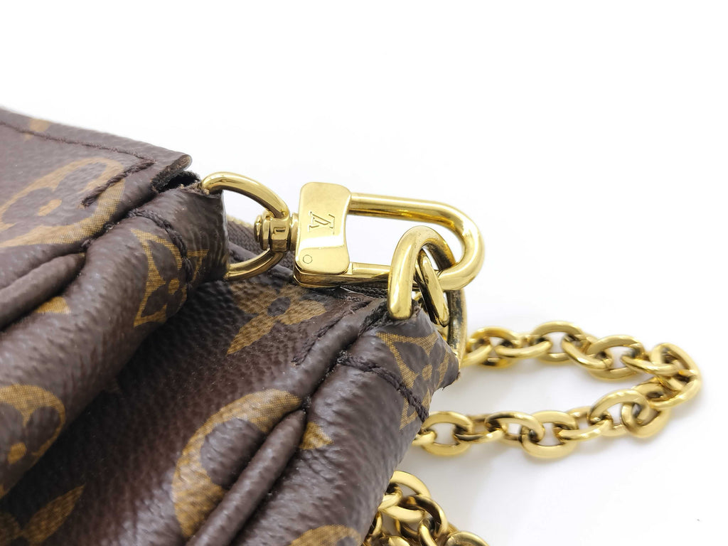 Louis Vuitton Multi Pochette Accessories Pink Strap #1