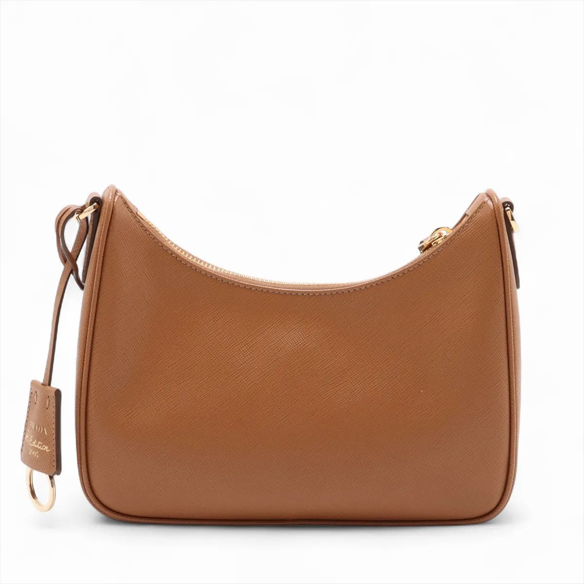 Prada Diagram Re-Edition 2005 Saffiano Leather Carmel
