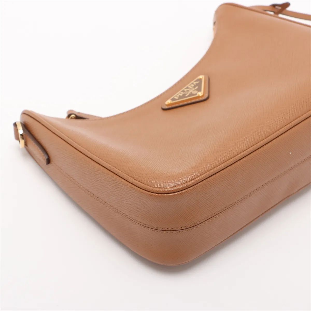 Prada Diagram Re-Edition 2005 Saffiano Leather Carmel