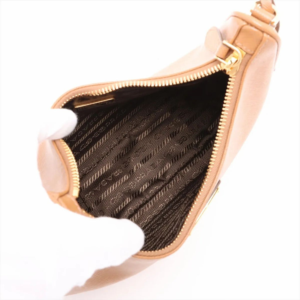 Prada Diagram Re-Edition 2005 Saffiano Leather Carmel