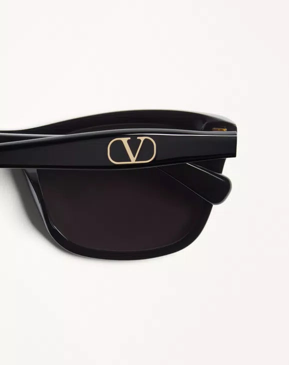 Valentino Rectangular Acetate Eyewear