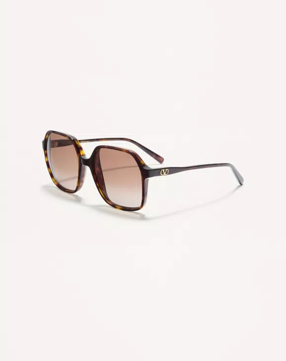 Valentino Rectangular Acetate Glasses