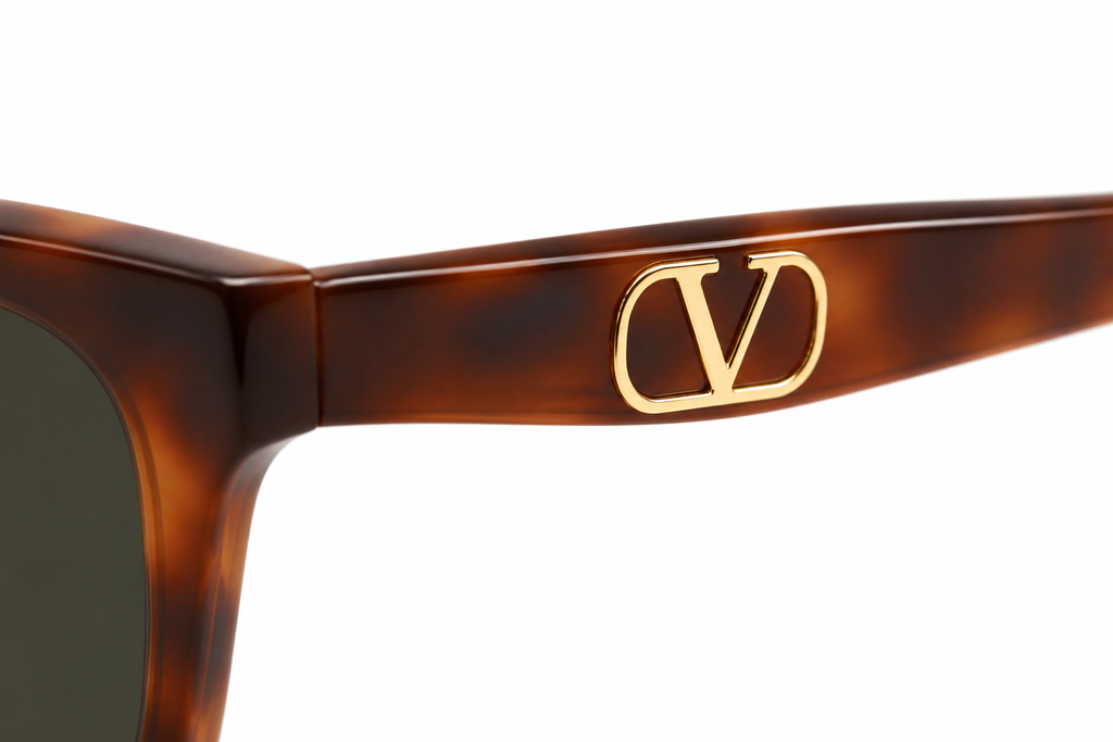 Valentino Rectangular Acetate Eyewear